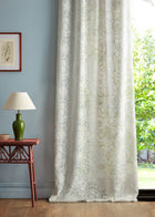 237753 Anthos Sheer Seaspray White Sanderson Sheers Fabric by Sanderson