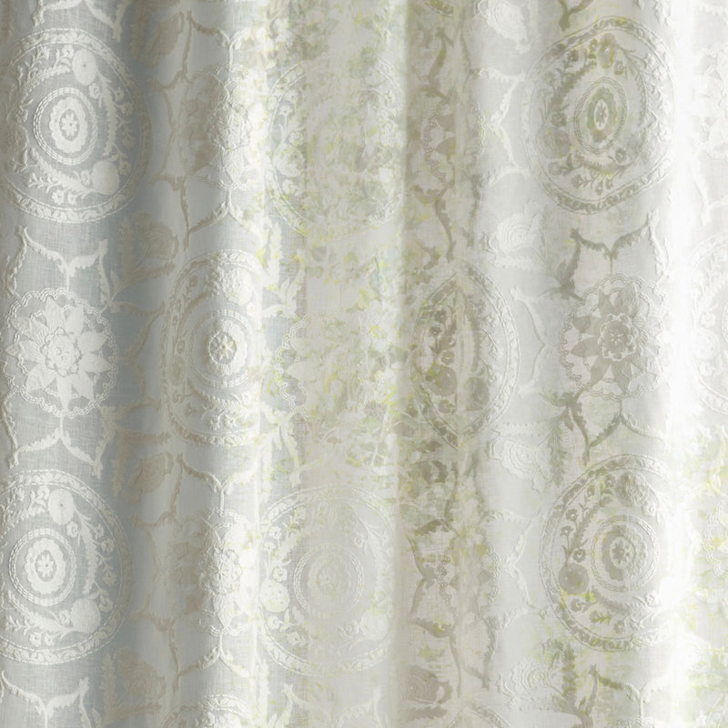 237753 Anthos Sheer Seaspray White Sanderson Sheers Fabric by Sanderson