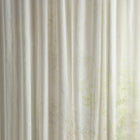 237760 Shoreline Stripe Seaspray White Sanderson Sheers Fabric by Sanderson
