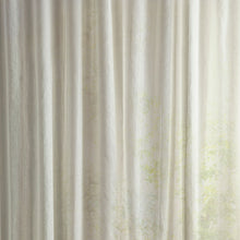 237760 Shoreline Stripe Seaspray White Sanderson Sheers Fabric by Sanderson