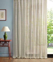 237761 Cross Current Seaspray White Sanderson Sheers Fabric by Sanderson