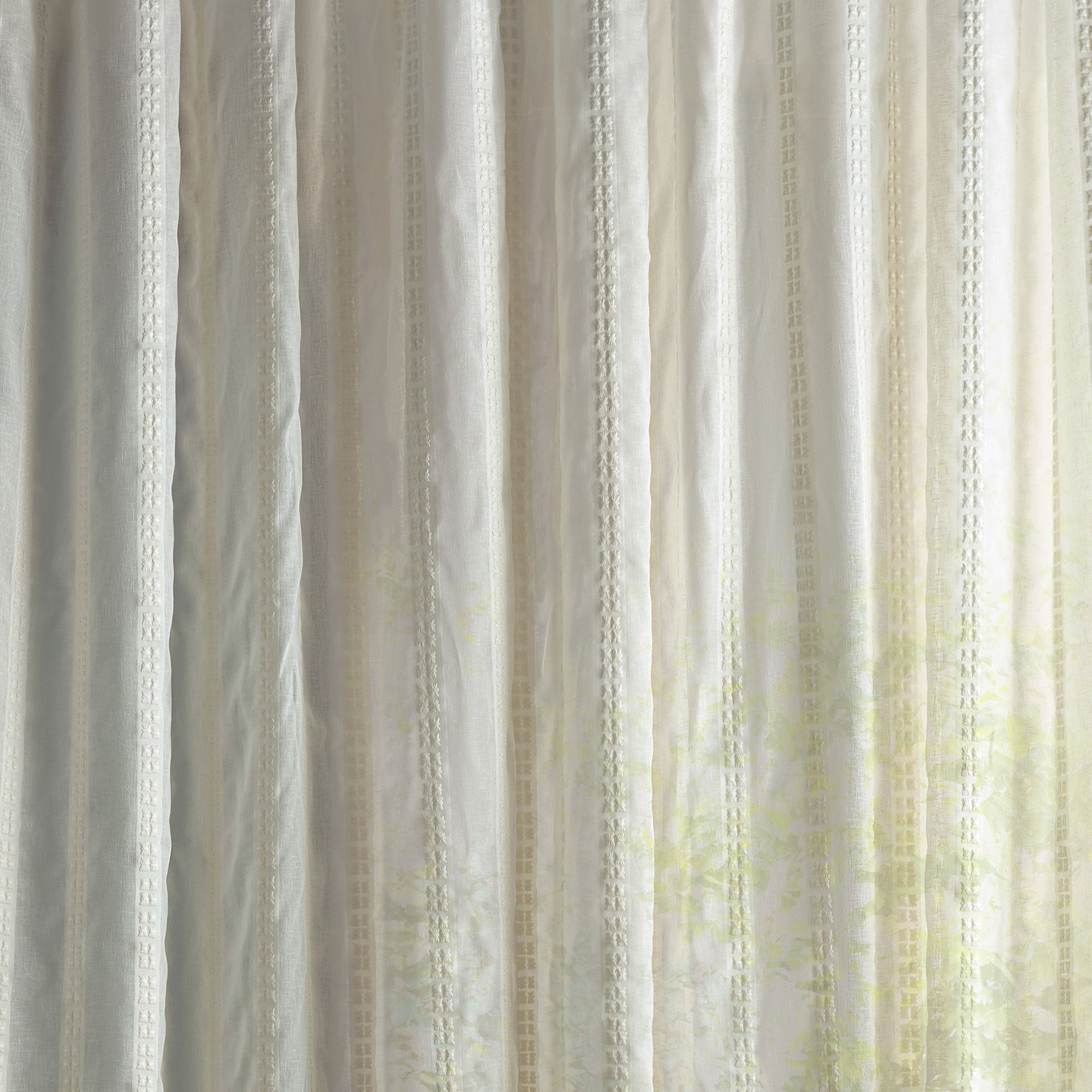 237762 Rafferty Seaspray White Sanderson Sheers Fabric by Sanderson