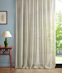 237763 Strandlines Seaspray & Pewter Sanderson Sheers Fabric by Sanderson