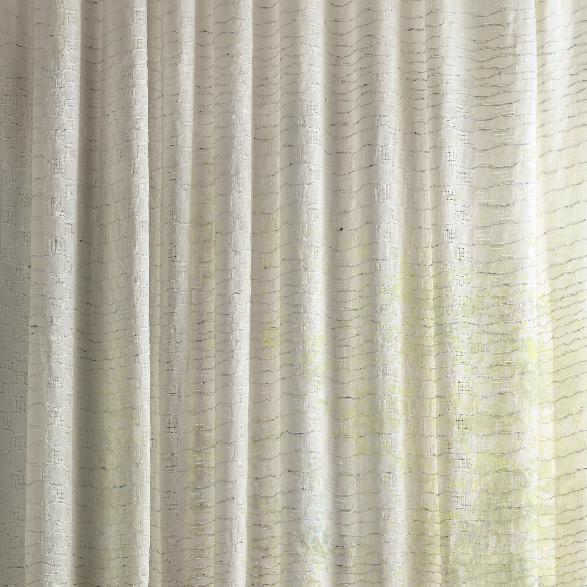 237763 Strandlines Seaspray & Pewter Sanderson Sheers Fabric by Sanderson