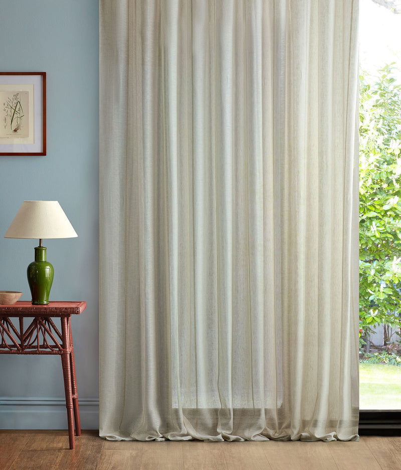 237767 Sounding Driftwood Sanderson Sheers Fabric by Sanderson