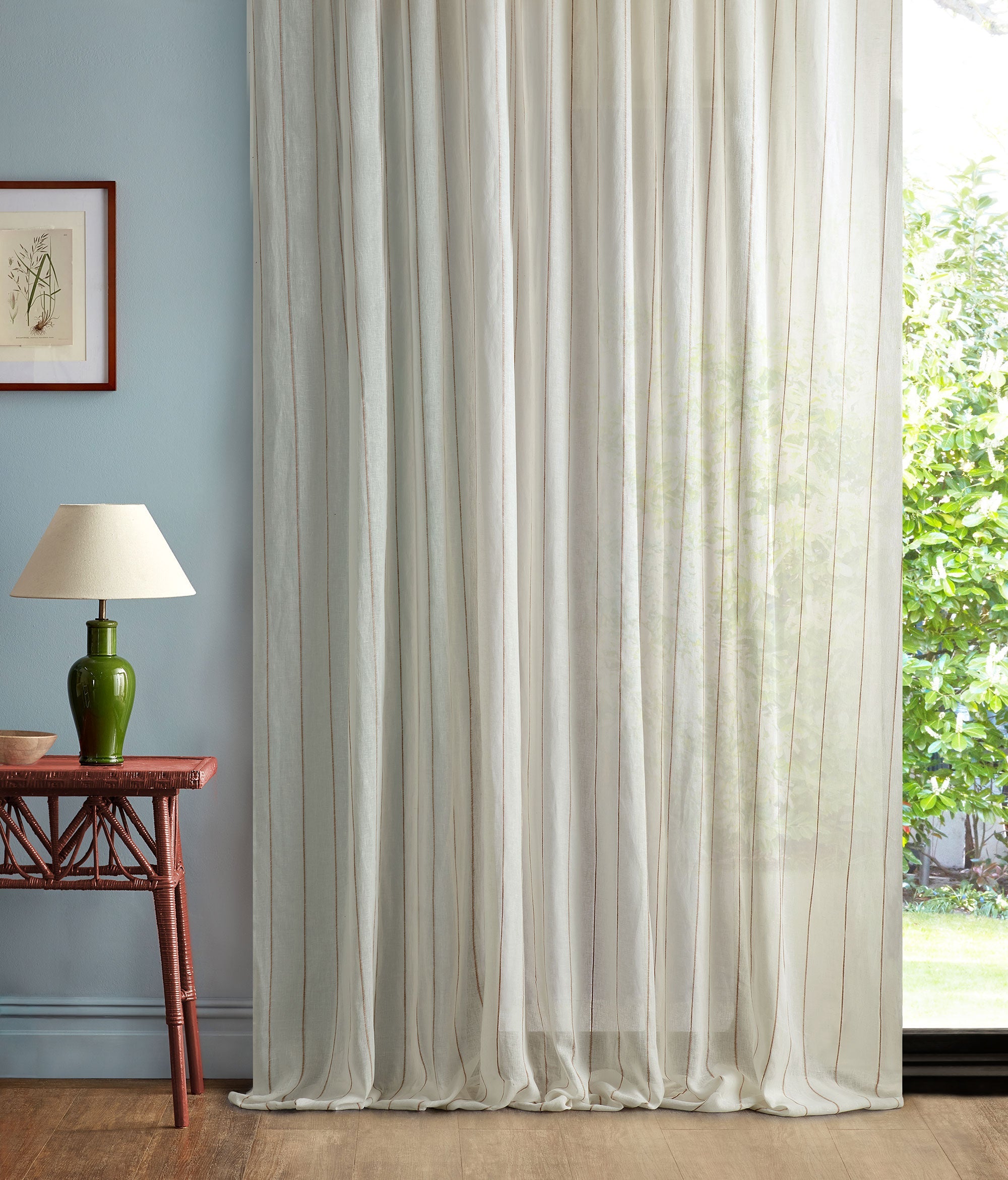 237771 Telltale Conch Sanderson Sheers Fabric by Sanderson