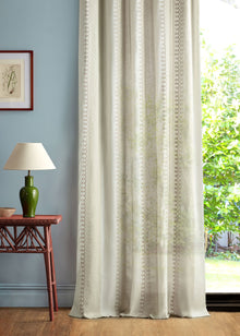 237813 Cordelia Salt & Sand Sanderson Sheers Fabric by Sanderson