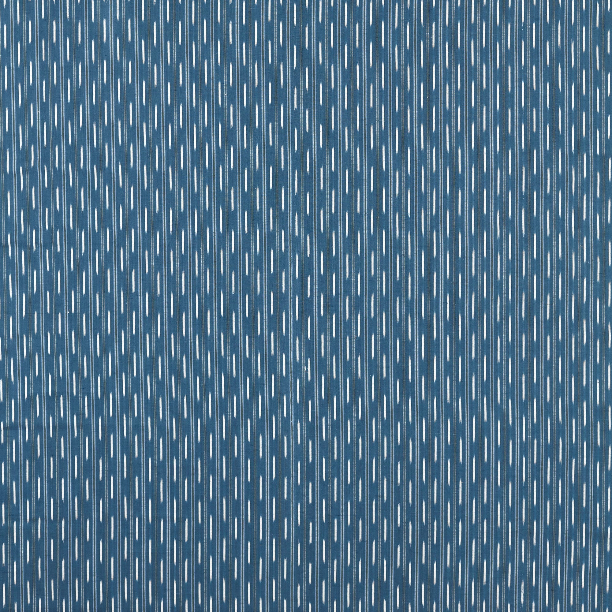 237713 Sabu Stripe Jodphur Blue Sabu Stripes & Ikats Fabric by Sanderson