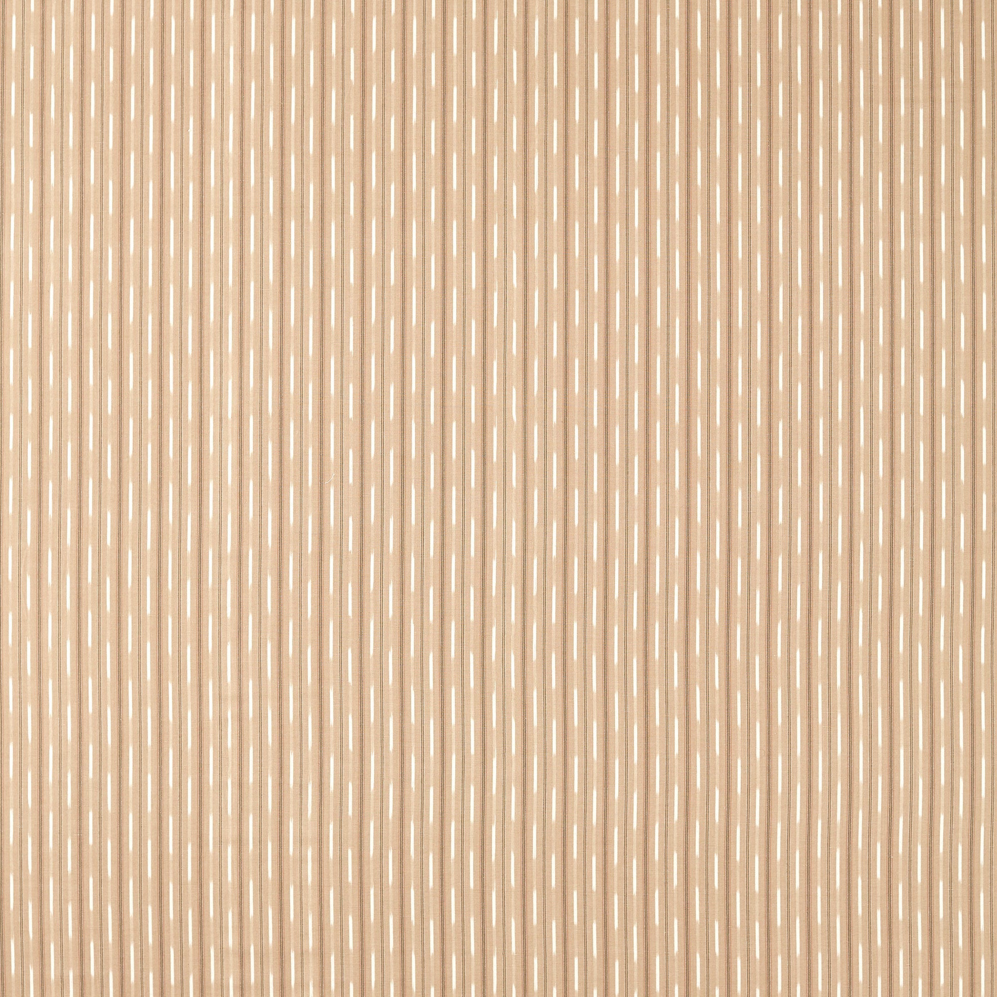 237715 Sabu Stripe Stone/Oak Sabu Stripes & Ikats Fabric by Sanderson