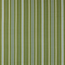 237717 Latimer Stripe Avocado/Indigo Sabu Stripes & Ikats Fabric by Sanderson