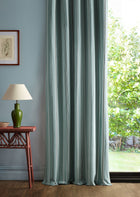 237718 Latimer Stripe Udaipur Blue/Teal Sabu Stripes & Ikats Fabric by Sanderson