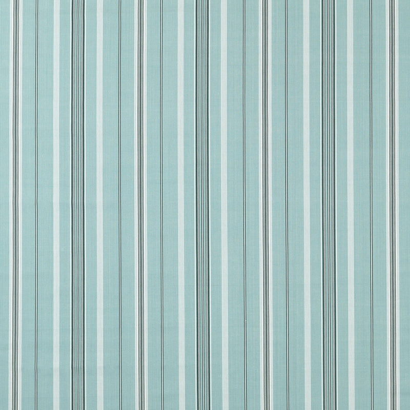 237718 Latimer Stripe Udaipur Blue/Teal Sabu Stripes & Ikats Fabric by Sanderson