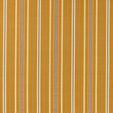 237719 Latimer Stripe Turmeric/Walnut Sabu Stripes & Ikats Fabric by Sanderson
