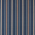 Latimer Stripe Indigo/Madder Sabu Stripes & Ikats Fabric by Sanderson