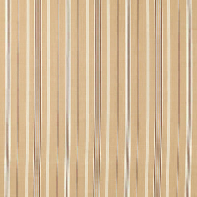 Latimer Stripe Clay/Bark Sabu Stripes & Ikats Fabric by Sanderson