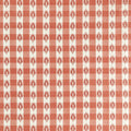 Odisha Check Coral Sabu Stripes & Ikats Fabric by Sanderson