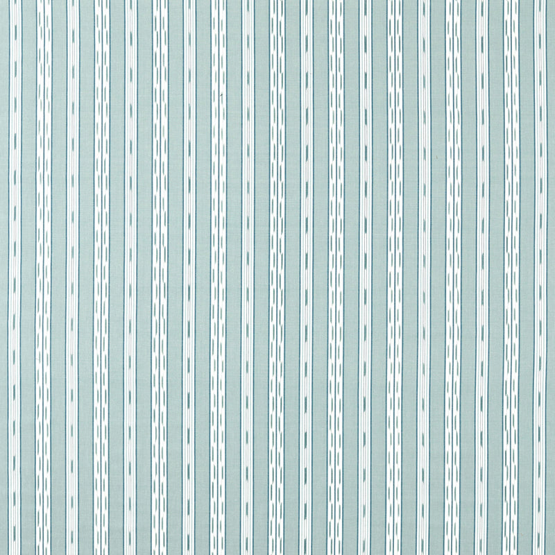 237727 Jamandi Stripe Porcelain/Blue Sabu Stripes & Ikats Fabric by Sanderson