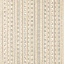 237728 Jamandi Stripe Gritstone/Oak Sabu Stripes & Ikats Fabric by Sanderson