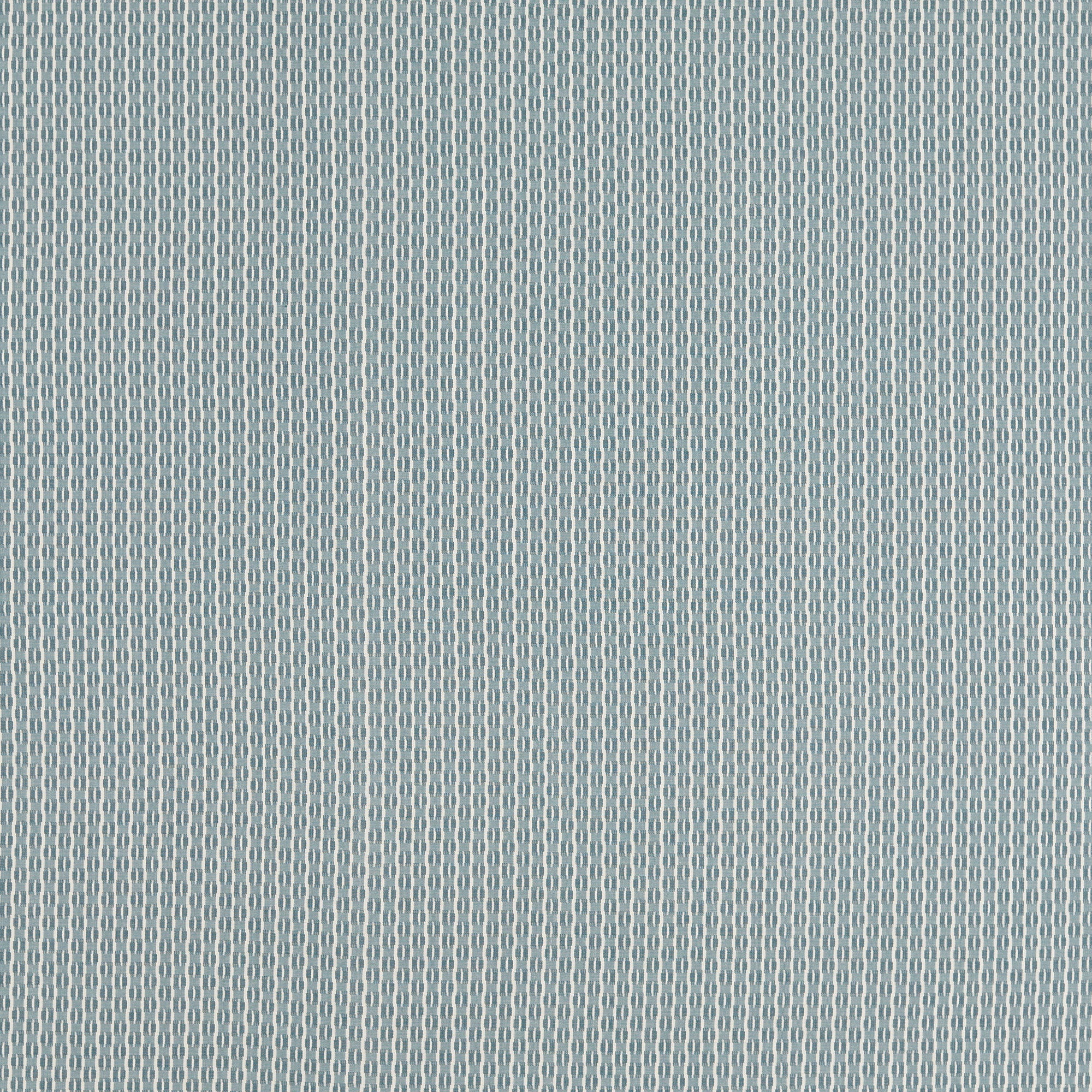237730 Batak Check Udaipur Blue Sabu Stripes & Ikats Fabric by Sanderson