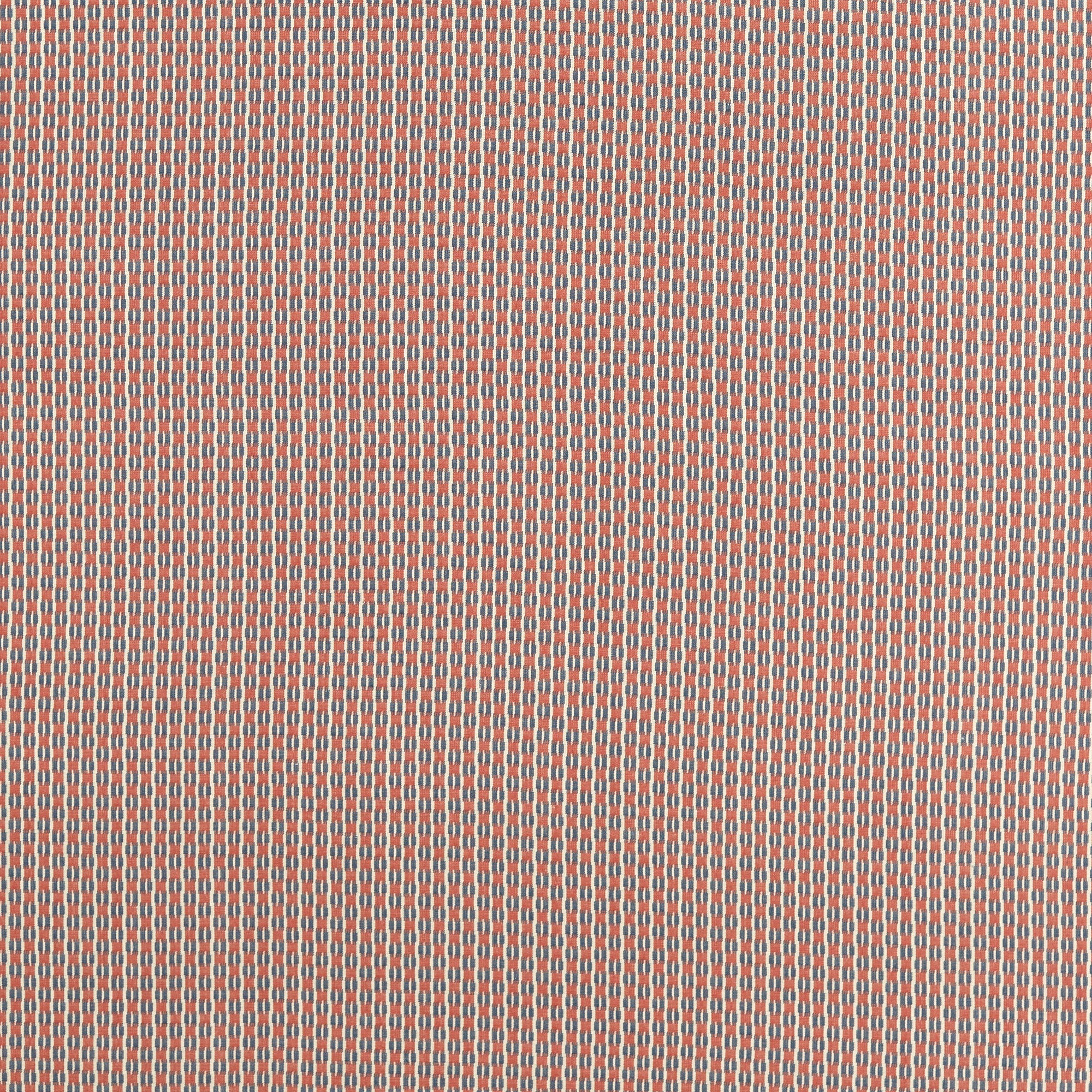 237731 Batak Check Indigo/Madder Sabu Stripes & Ikats Fabric by Sanderson