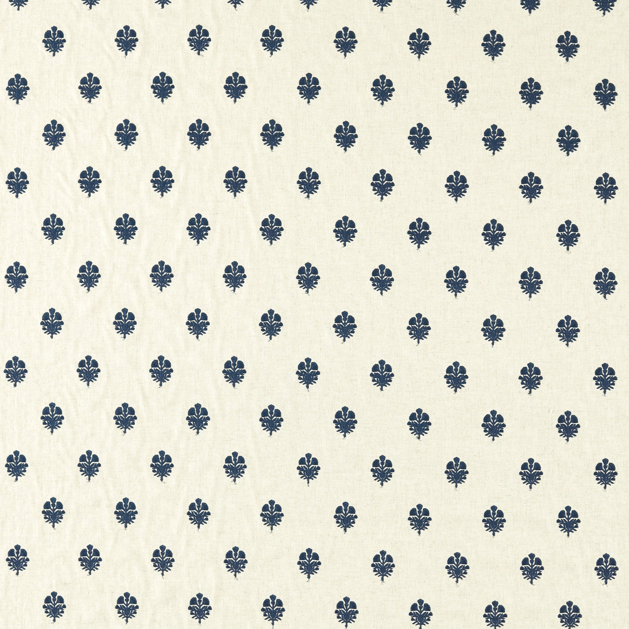 237734 Lavanga Indigo Sabu Stripes & Ikats Fabric by Sanderson
