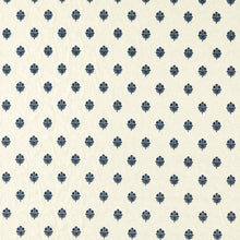 237734 Lavanga Indigo Sabu Stripes & Ikats Fabric by Sanderson