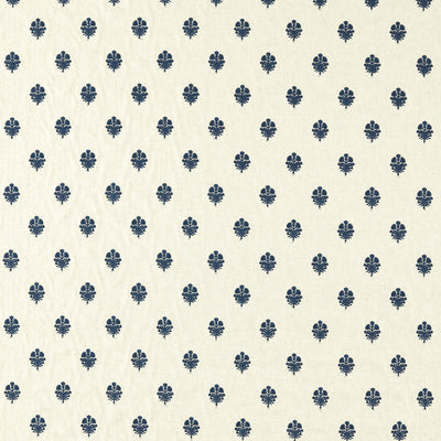 Lavanga Indigo Sabu Stripes & Ikats Fabric by Sanderson