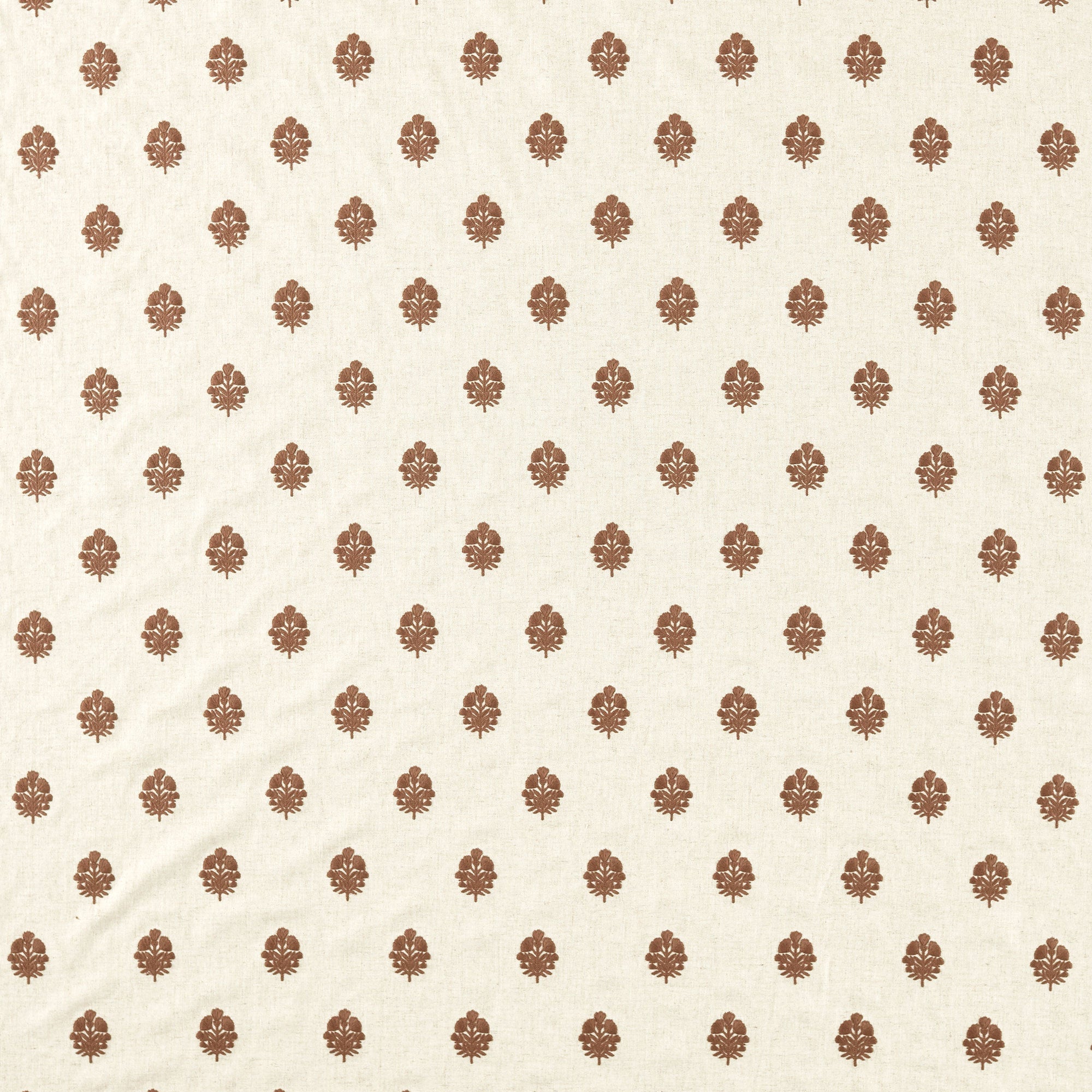 237736 Lavanga Oak Sabu Stripes & Ikats Fabric by Sanderson