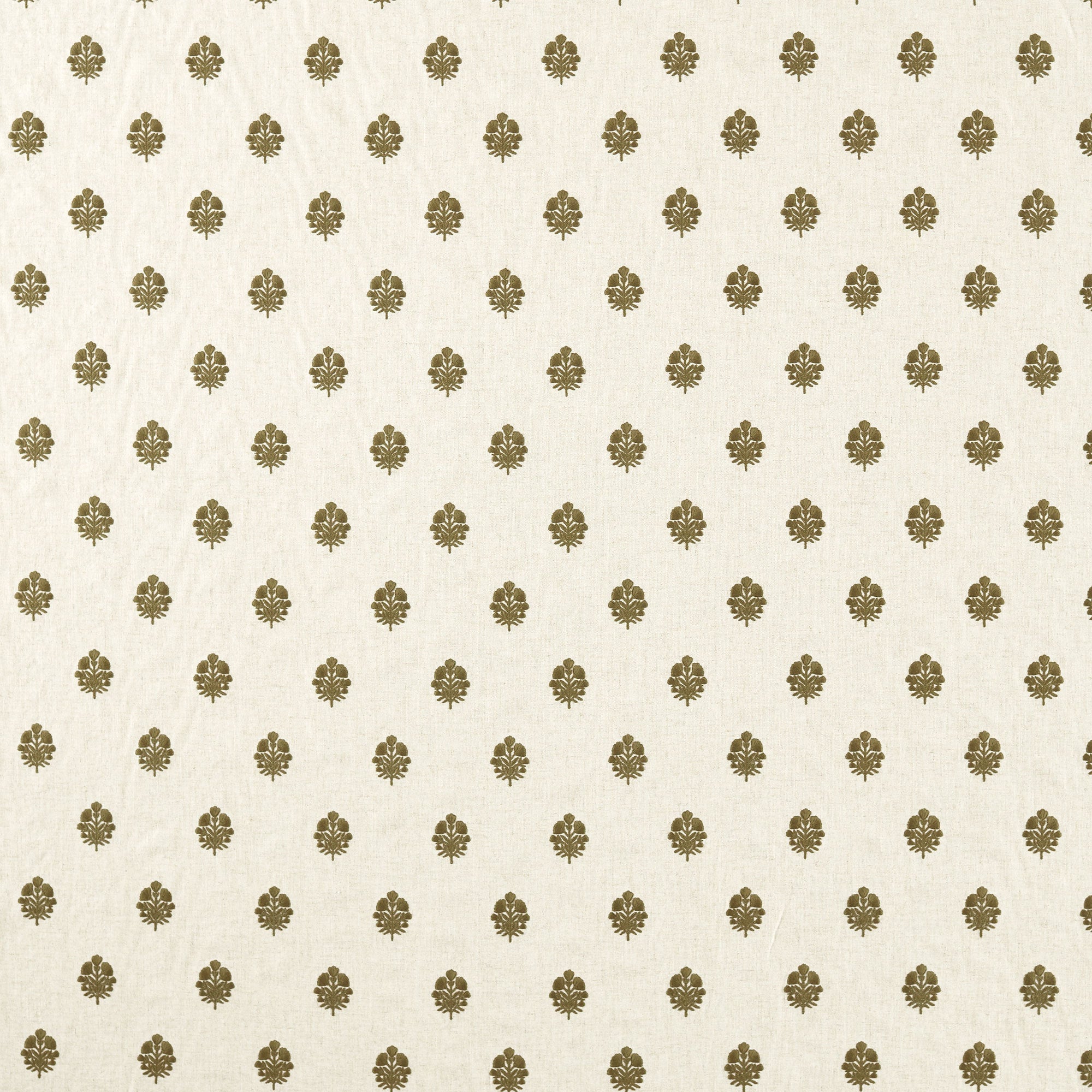 237738 Lavanga Avocado Sabu Stripes & Ikats Fabric by Sanderson