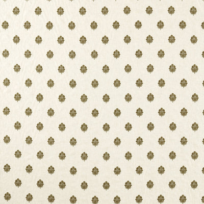 Lavanga Avocado Sabu Stripes & Ikats Fabric by Sanderson