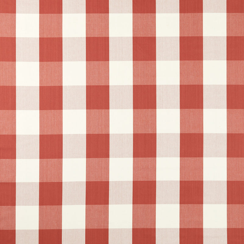 237740 Madras Check Madder Sabu Stripes & Ikats Fabric by Sanderson