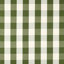 237741 Madras Check Avocado Sabu Stripes & Ikats Fabric by Sanderson