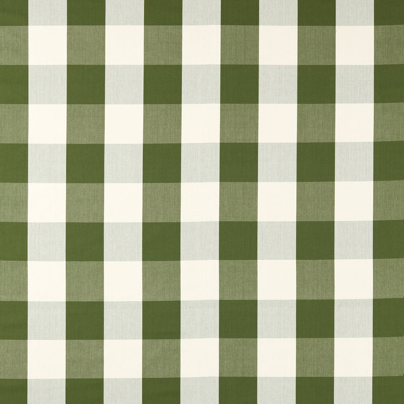 237741 Madras Check Avocado Sabu Stripes & Ikats Fabric by Sanderson