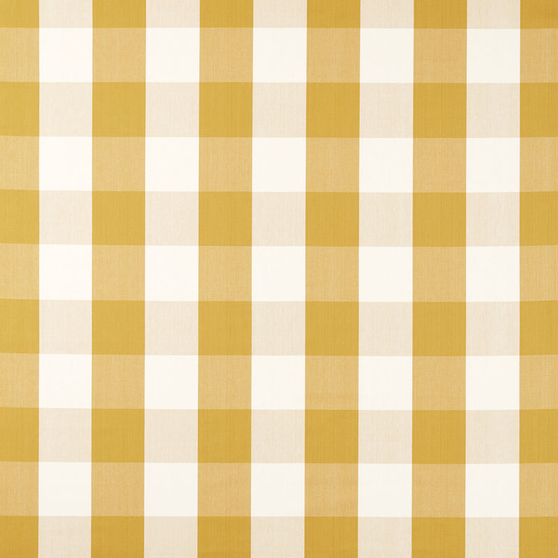 DSTR237742 Madras Check Golden Knot Sabu Stripes & Ikats Fabric by Sanderson