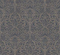 Paradise Navy & Gold After Eight Wallpaper by York Wallcoverings