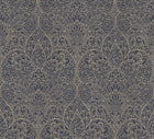 DT5013 Paradise Navy & Gold After Eight Wallpaper by York Wallcoverings