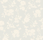 DT5024 Flutter Vine White After Eight Wallpaper by York Wallcoverings