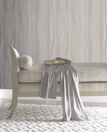 DT5032 Fantasy Faux Bois Taupe & Gold After Eight Wallpaper by York Wallcoverings