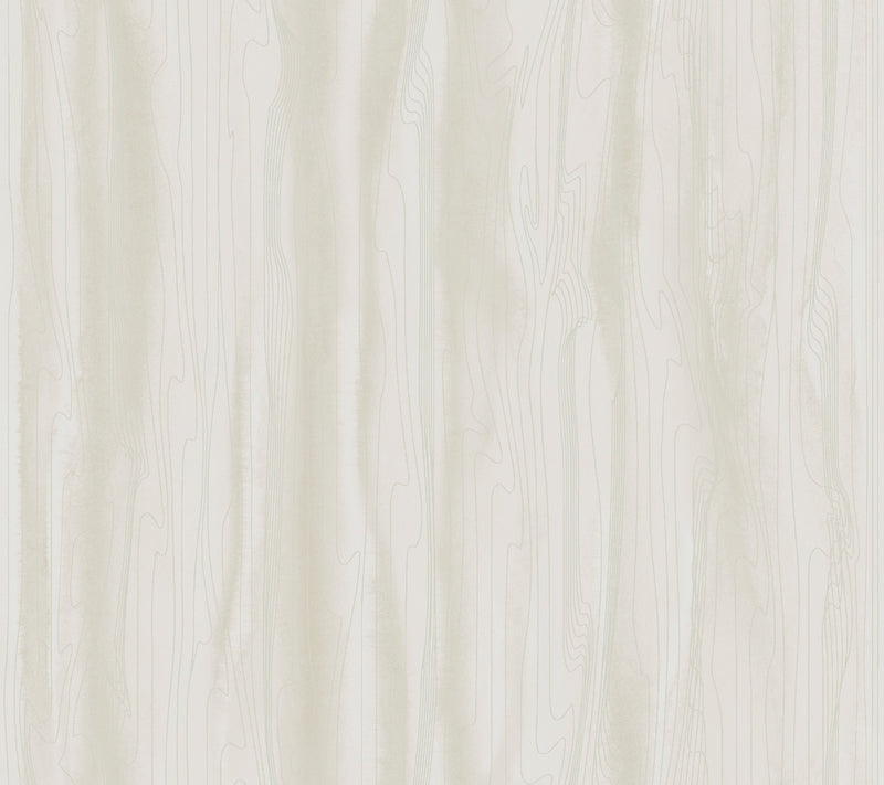 DT5033 Fantasy Faux Bois White & Pearl After Eight Wallpaper by York Wallcoverings