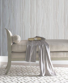 DT5034 Fantasy Faux Bois Grey & White After Eight Wallpaper by York Wallcoverings