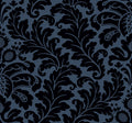 Modern Romance Navy After Eight Wallpaper by York Wallcoverings