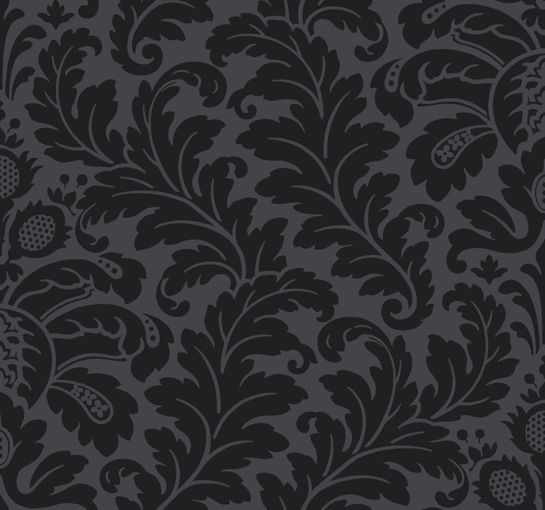 DT5044 Modern Romance Black After Eight Wallpaper by York Wallcoverings