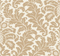 Modern Romance Gold Metallic After Eight Wallpaper by York Wallcoverings