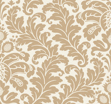 DT5045 Modern Romance Gold Metallic After Eight Wallpaper by York Wallcoverings
