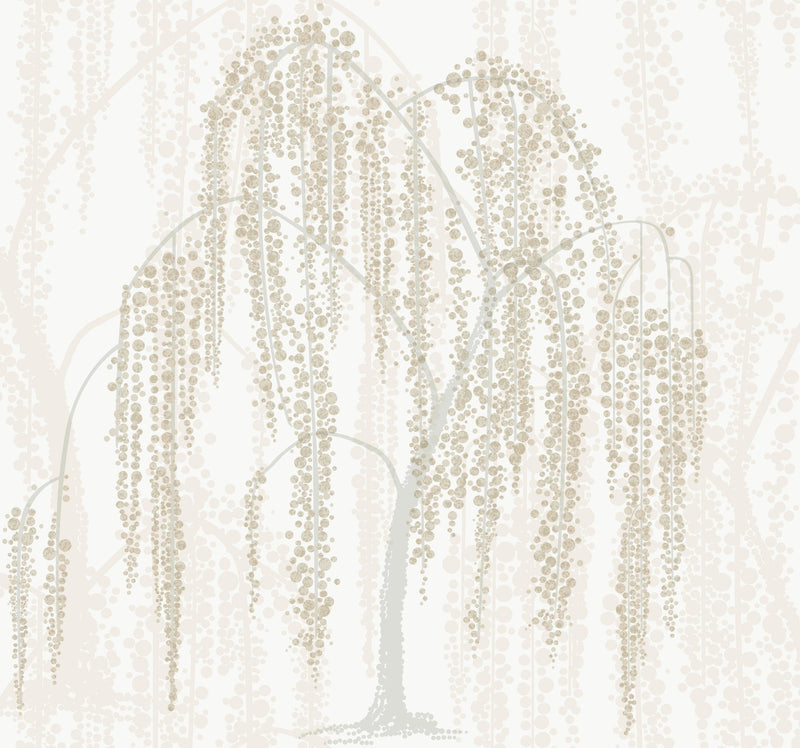 DT5061 Willow Glow Neutral After Eight Wallpaper by York Wallcoverings