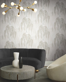 DT5061 Willow Glow Neutral After Eight Wallpaper by York Wallcoverings