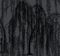 Willow Glow Grey After Eight Wallpaper by York Wallcoverings