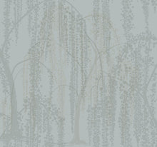 DT5063 Willow Glow Smokey Blue After Eight Wallpaper by York Wallcoverings