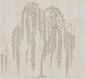 Willow Glow Light Taupe After Eight Wallpaper by York Wallcoverings