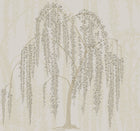 DT5064 Willow Glow Light Taupe After Eight Wallpaper by York Wallcoverings